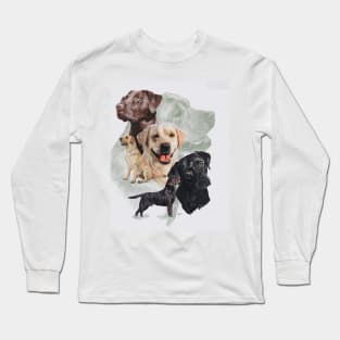 Labrador Medley Long Sleeve T-Shirt